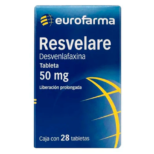 RESVELARE LP 50 MG 28 TAB