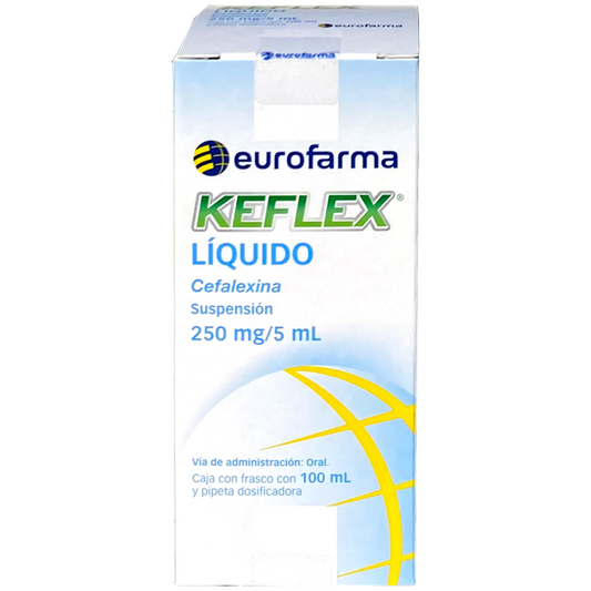 KEFLEX LIQUIDO 250MG C PIPETA