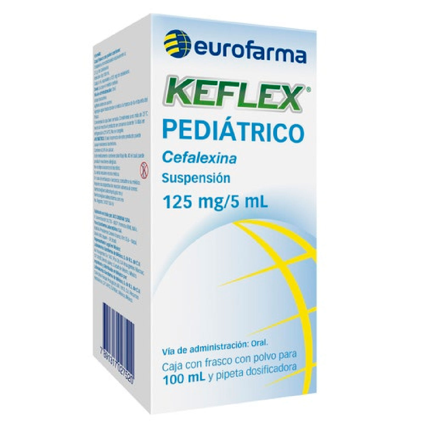 KEFLEX PED SUSP 125MG 100ML