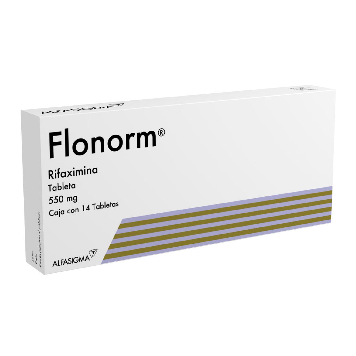 FLONORM 550 MG TAB 14