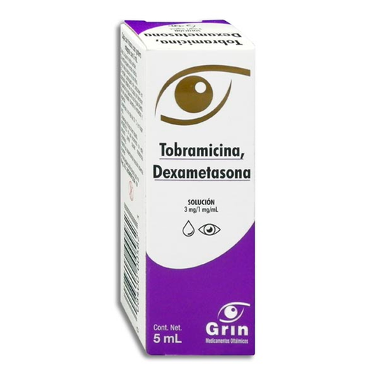 TOBRAMICINA DEXAMETASONA  5ML GTS GRIN
