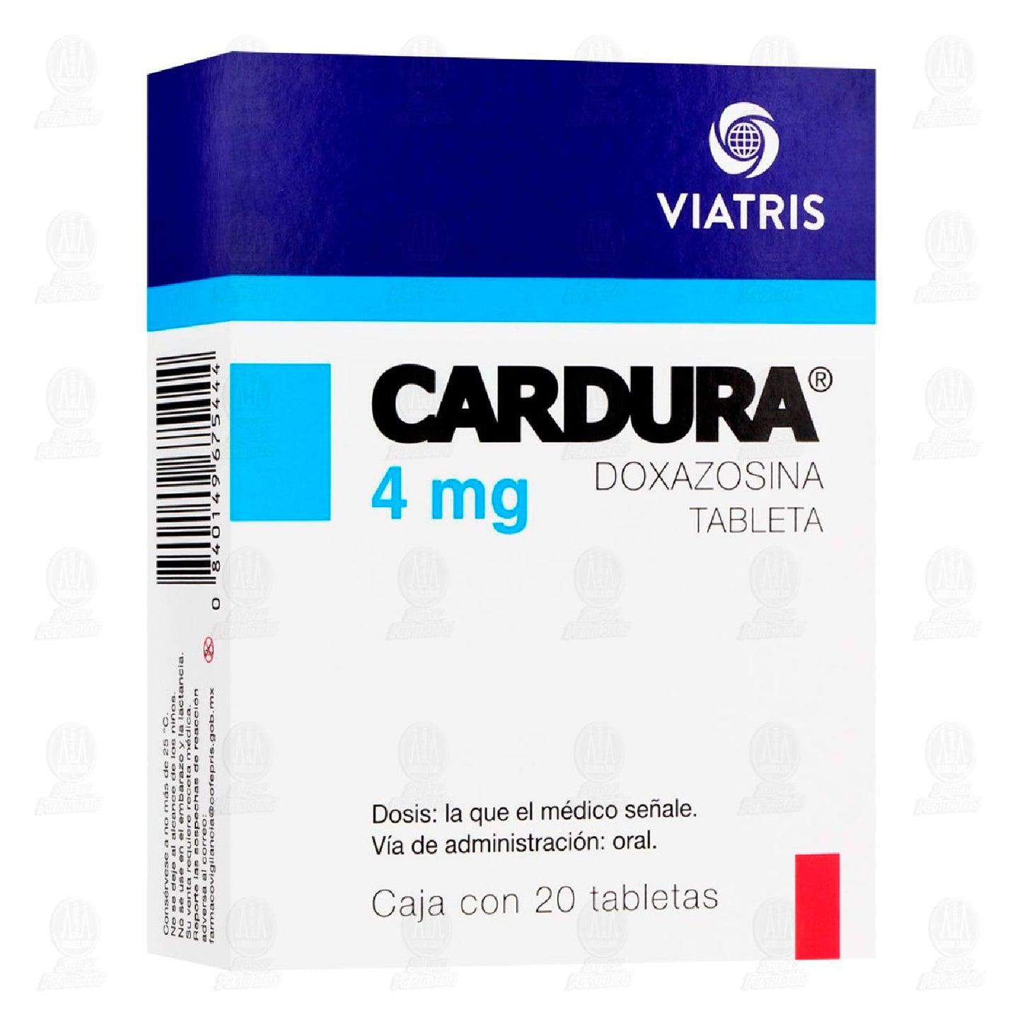 CARDURA 4MG TAB 20