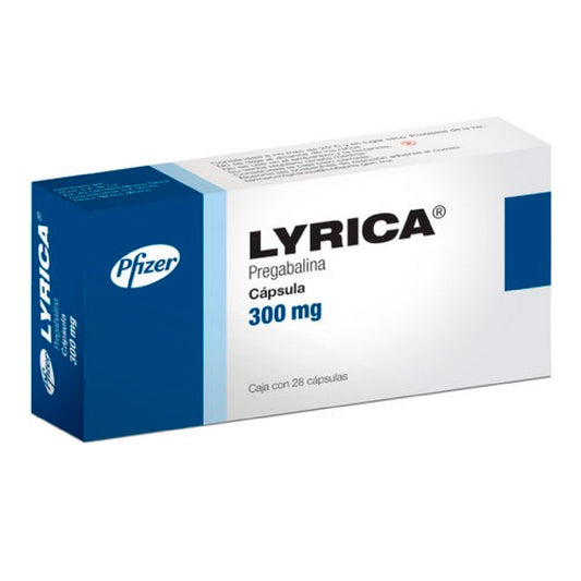 LYRICA 300 MG 28 CAPS