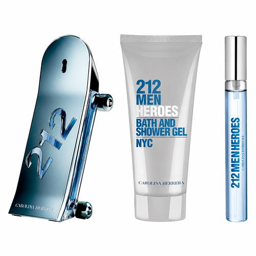 212 HEROES MEN KIT EDT 90MLMAS SHOWER MAS VIAL