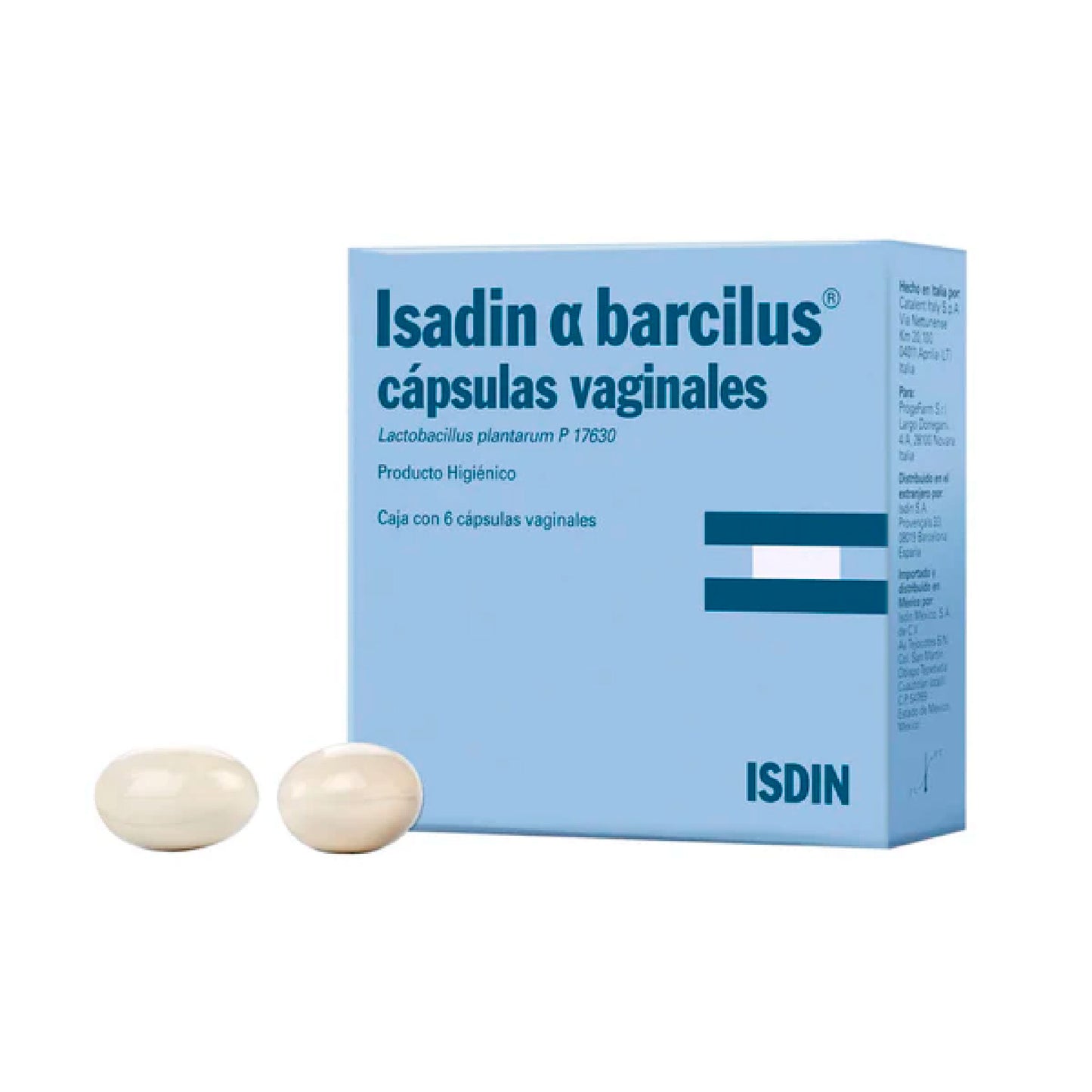 ISADIN BARCILUS CAPS VAGINAL C 6