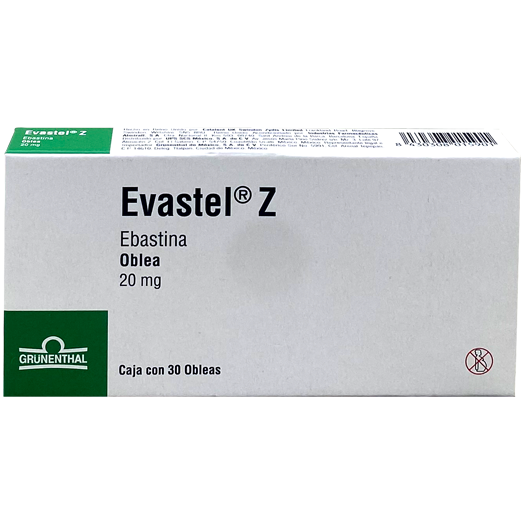 EVASTEL Z 20 MG OBLEAS 30