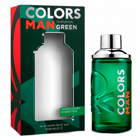 COLORS MAN GREEN EDT 200ML VAPO