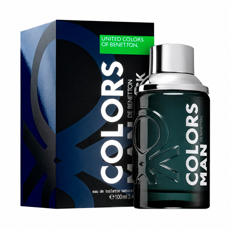 BENETTON COLORS BLACK 100ML SPRAY CABALLERO