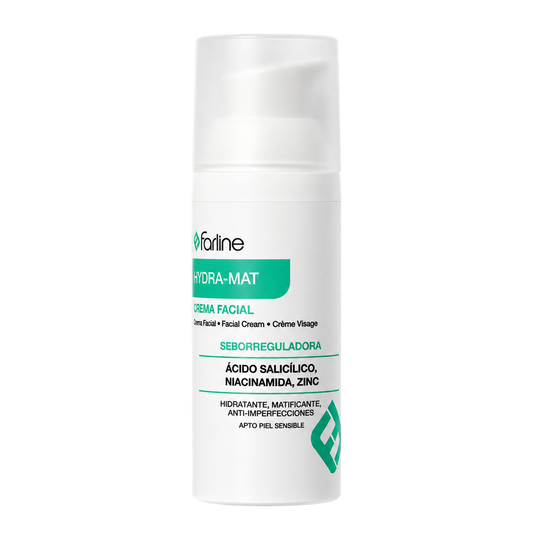 CRA FARLIN FAC HYDR MAT SEBO 50ML — fondo transparente, formato 1:1