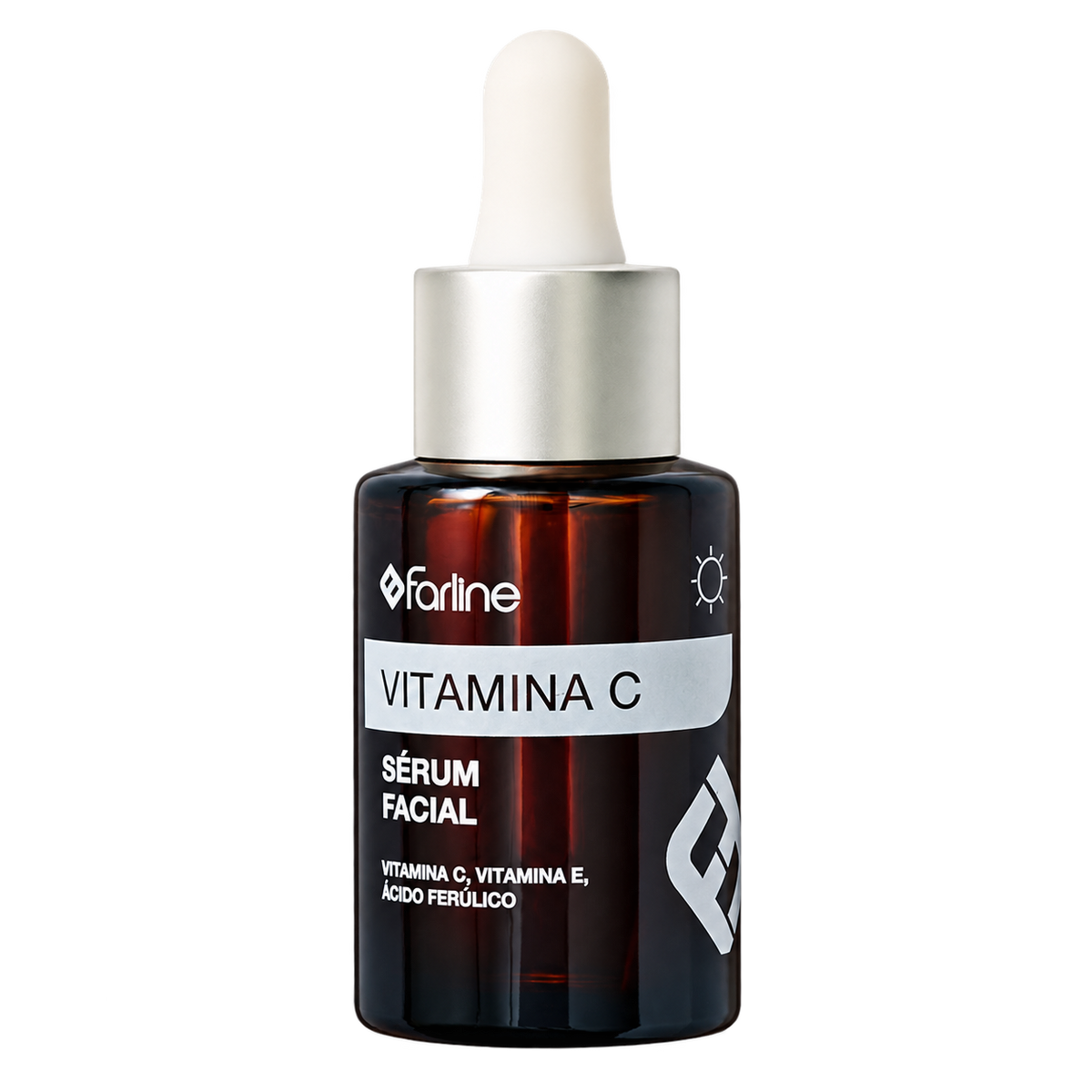 SERUM FARLIN FAC VITAMINA C 30 ML — fondo transparente, formato 1:1