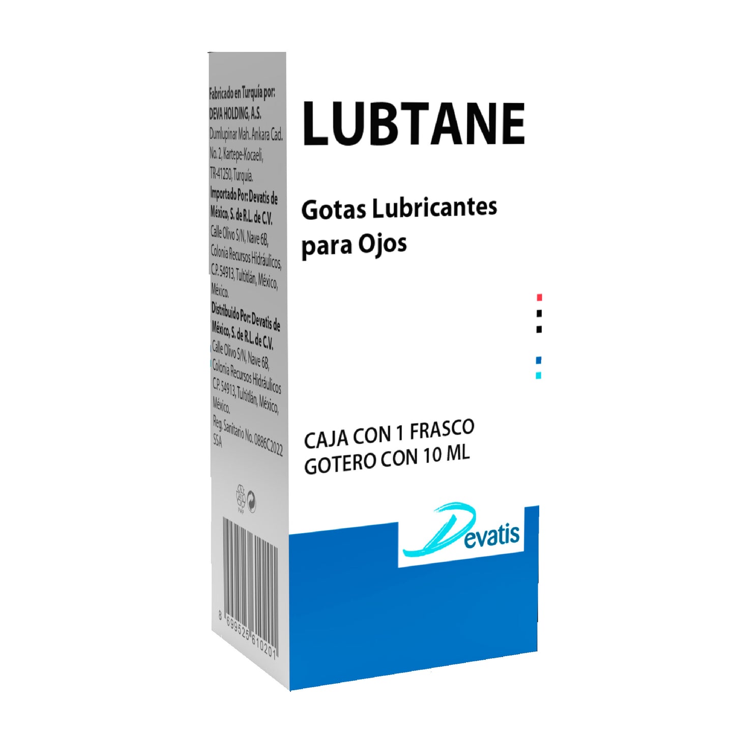 POLIETILENGLICOL LUBTANE GOT 10ML