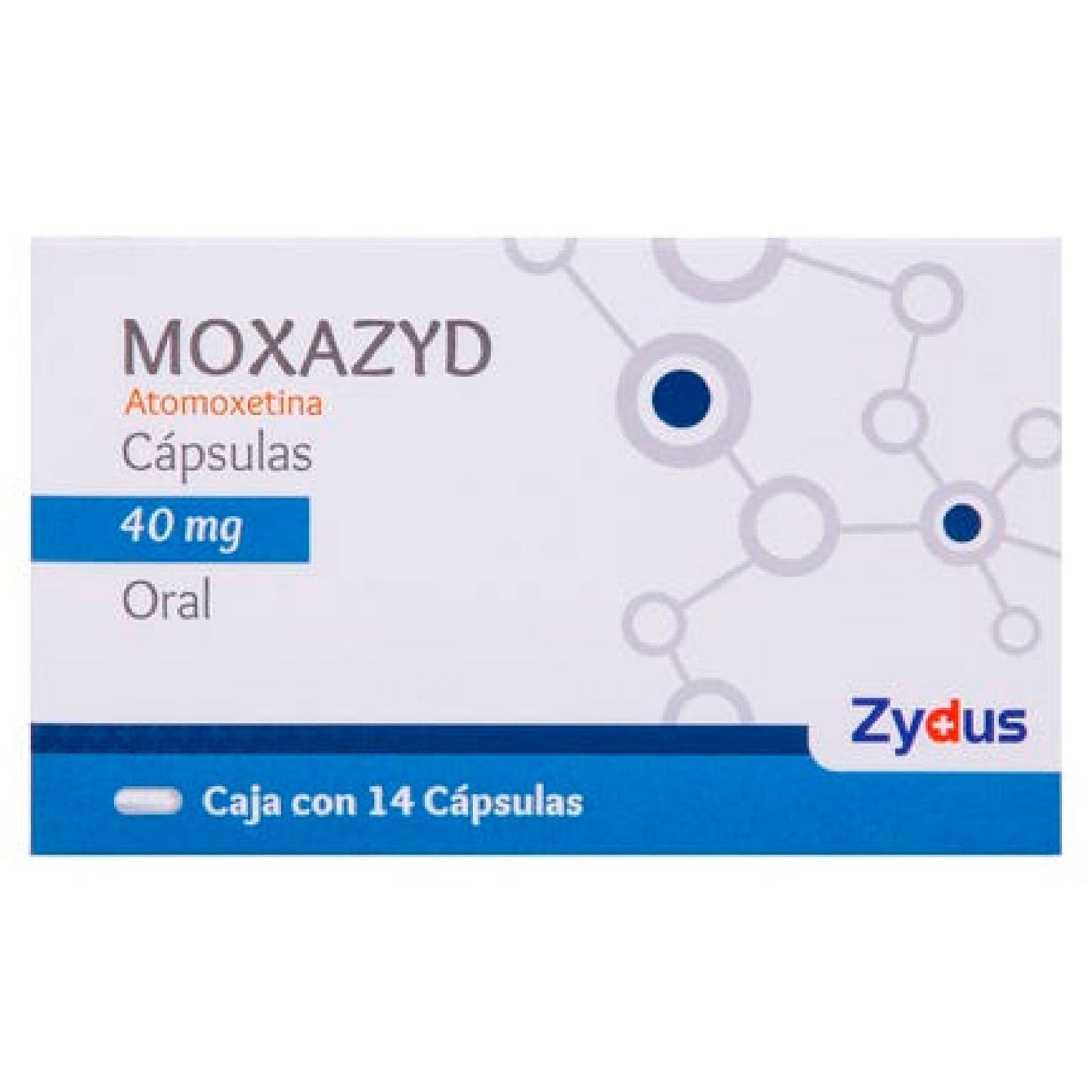 MOXAZYD 40 MG CAPS 14