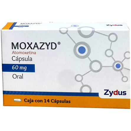 MOXAZYD 60 MG CAPS 14