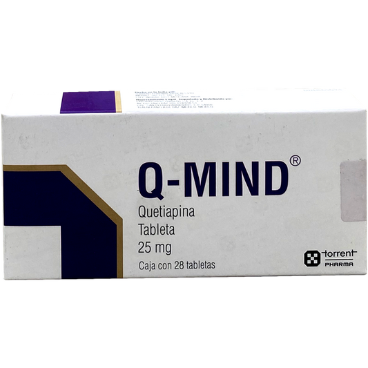 Q MIND 25 MG TAB 28