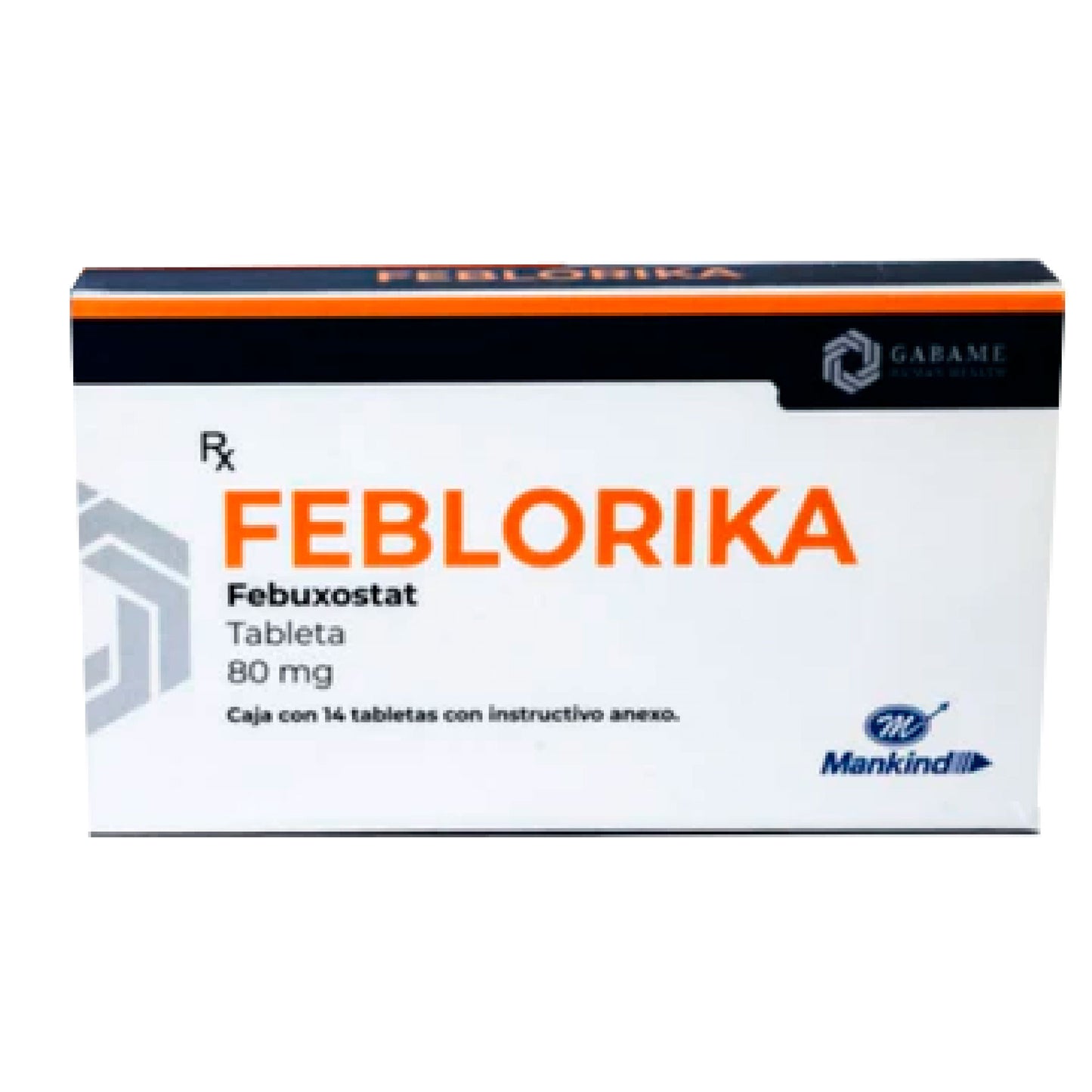 FEBUXOSTAT FEBLORIKA 80MG C 14 TABS