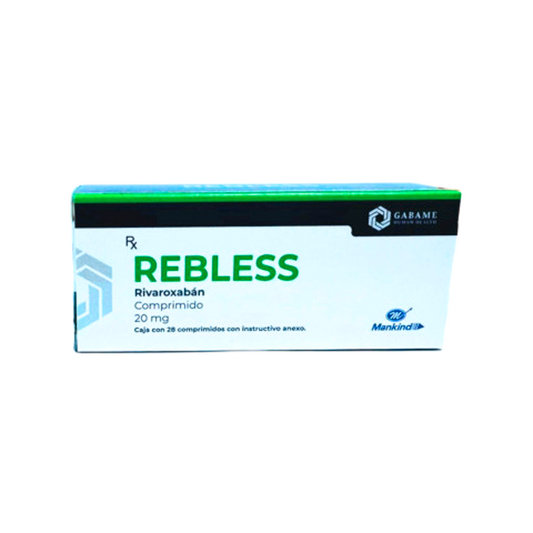 REBLESS 20MG C 28 COMP Rivaroxaban