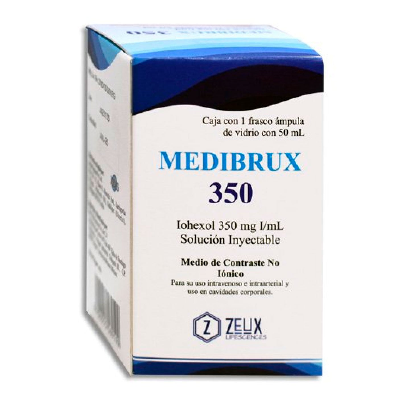 MEDIBRUX 350 MG FAMPULA 50ML IOHEXOL MEDIO CONTRASTE