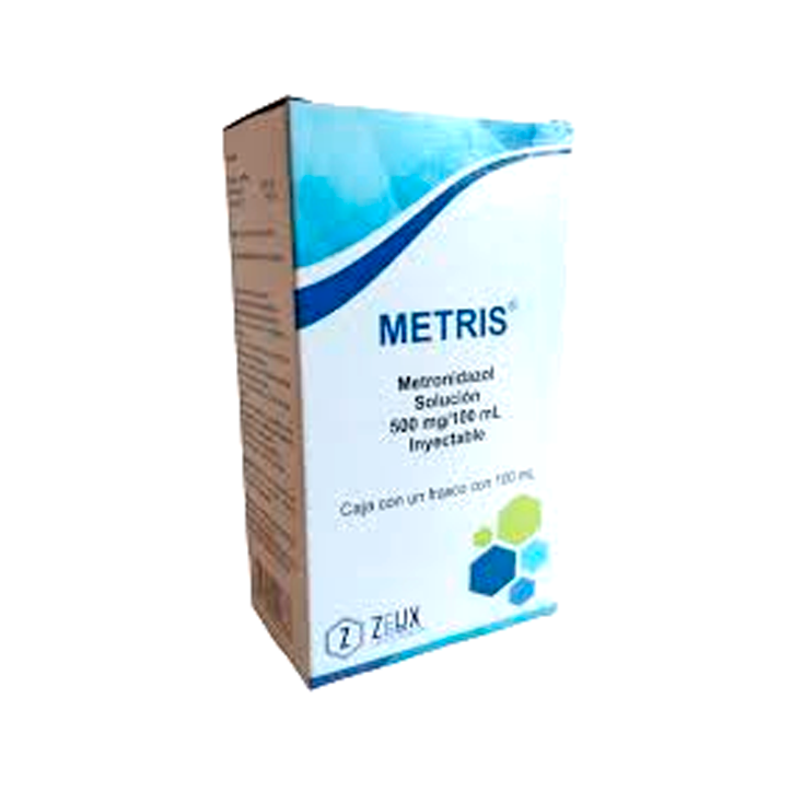 METRONIDAZOL METRIS 500MG 100ML C1 AMP ZEUX