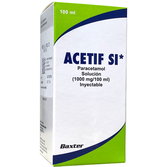 ACETIF SI INY IGR 100ML Paracetamol