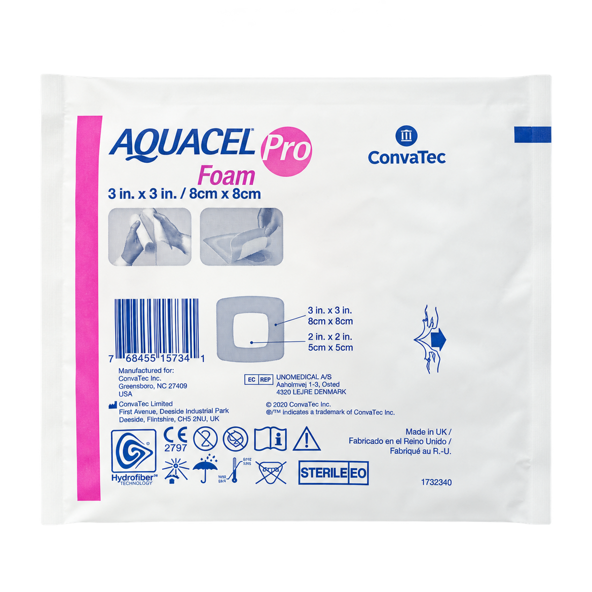 AQUACEL PRO FOAM 422359 8X8CM PIEZA