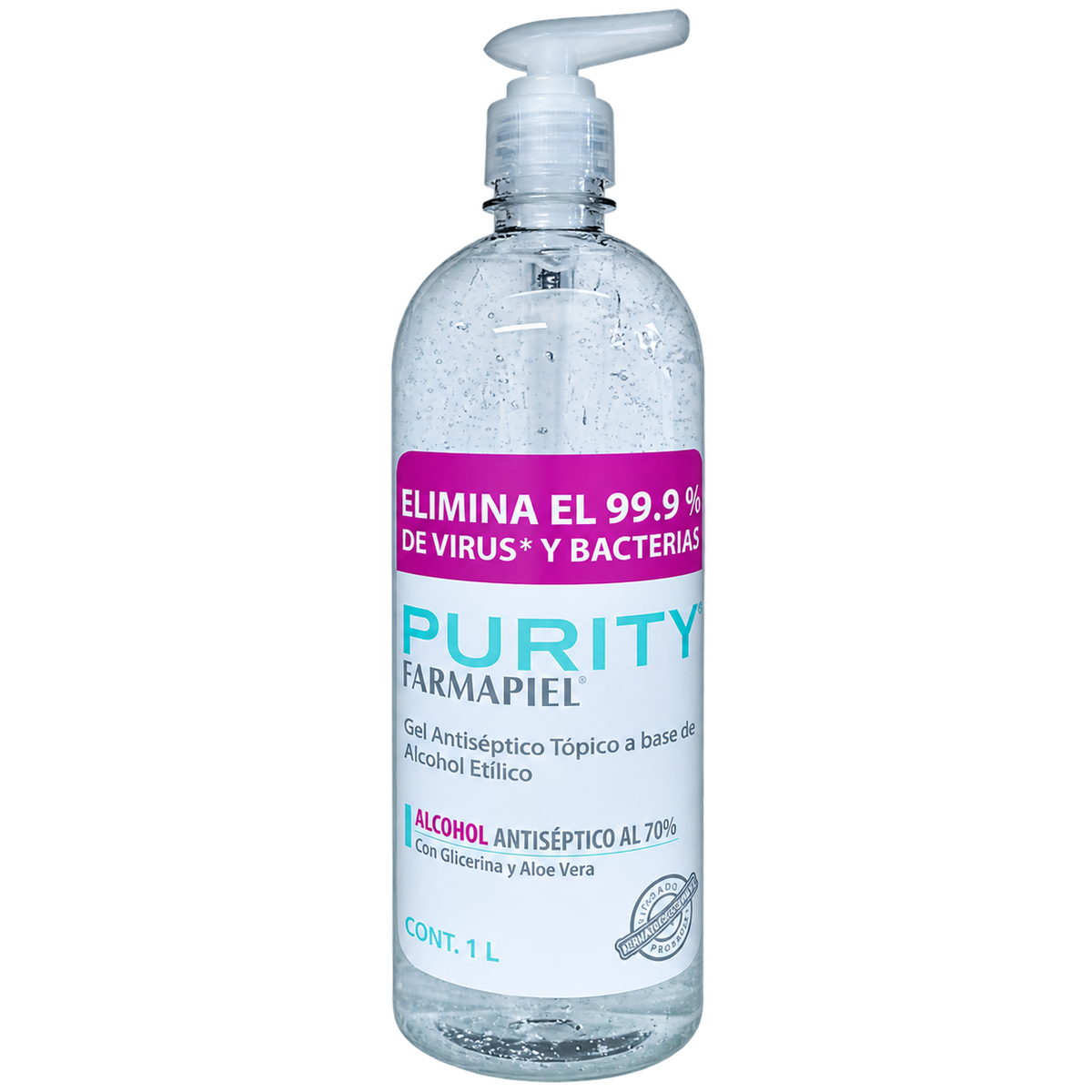 GEL ANTIBACTERIAL PURITY 1000ML PET VR