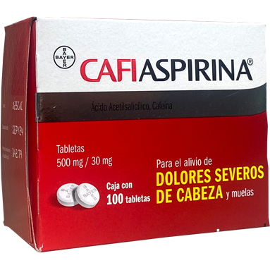 CAFIASPIRINA TAB 100 496
