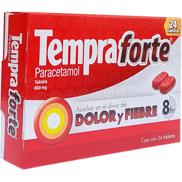 TEMPRA FORTE 650 MG TAB 24