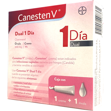 CANESTEN V DUAL 1 DIA 1O V CRA 10G