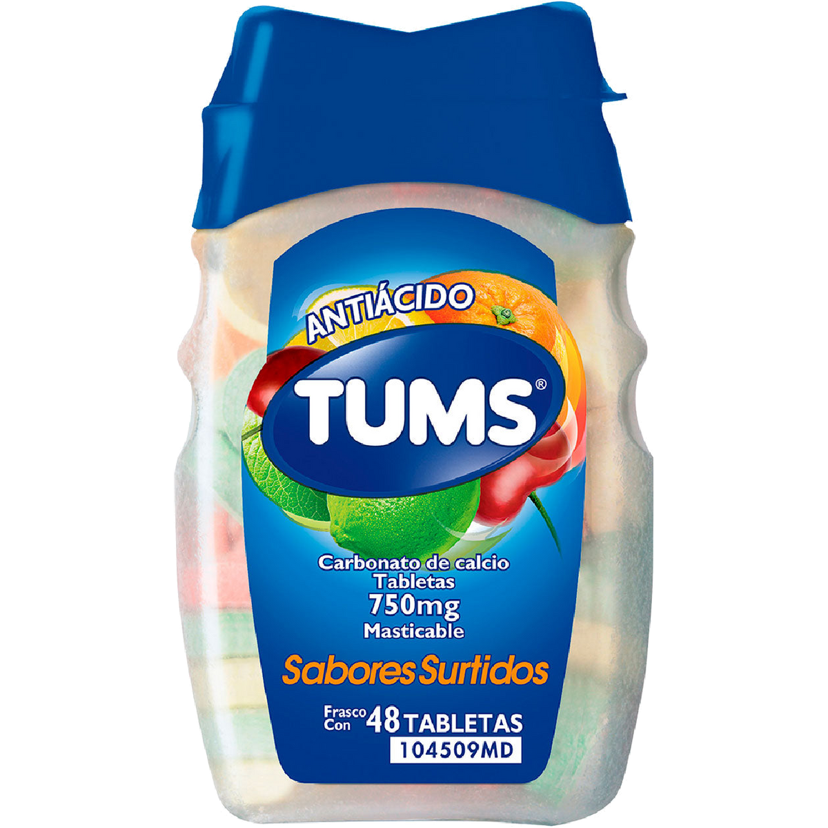 TUMS EXTRA SURT 750MG TAB MAST48