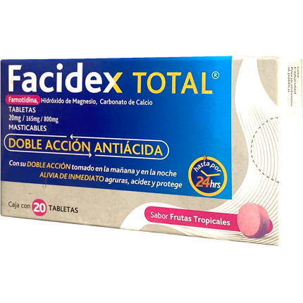 FACIDEX TOTAL FRUT TROP TAB MAST20