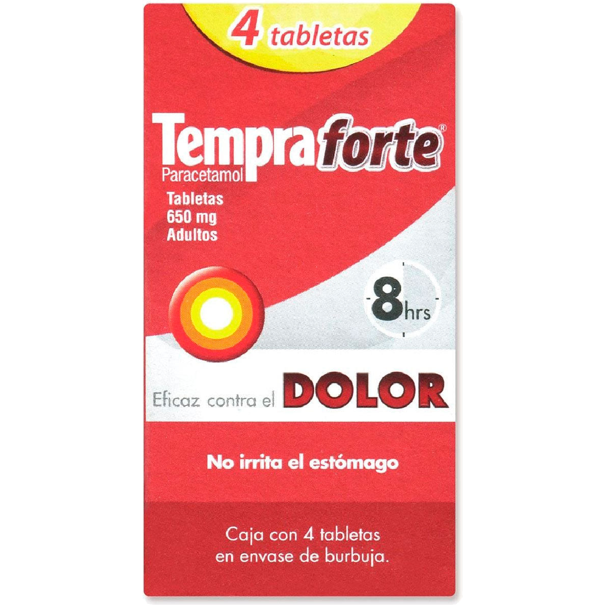 TEMPRA FORTE 650MG AD 4TAB