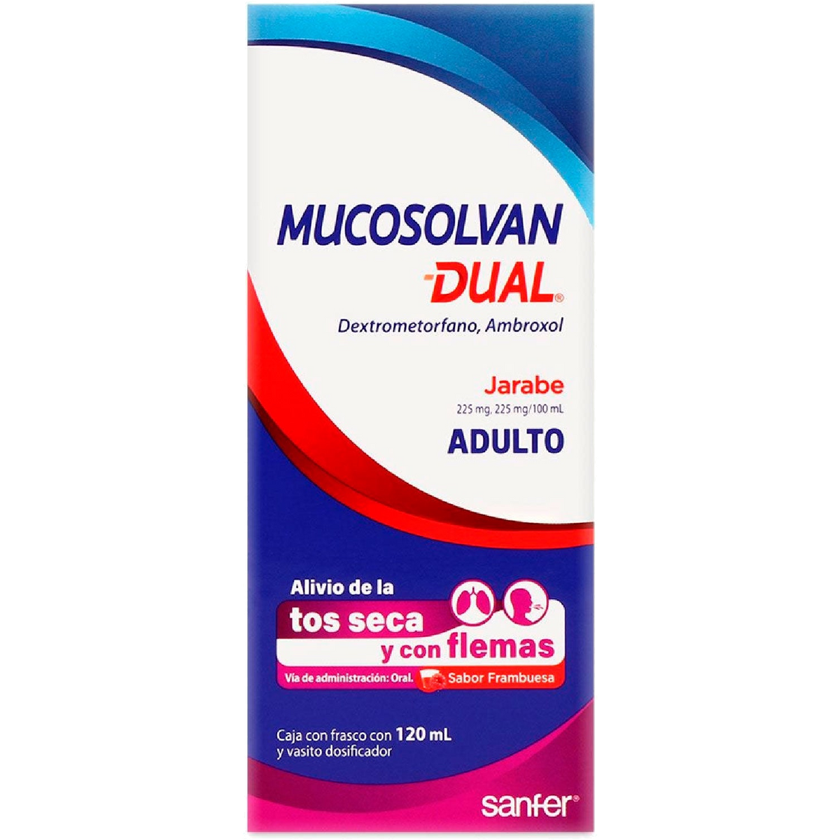 MUCOSOLVAN DUAL AD FRAM JBE120ML